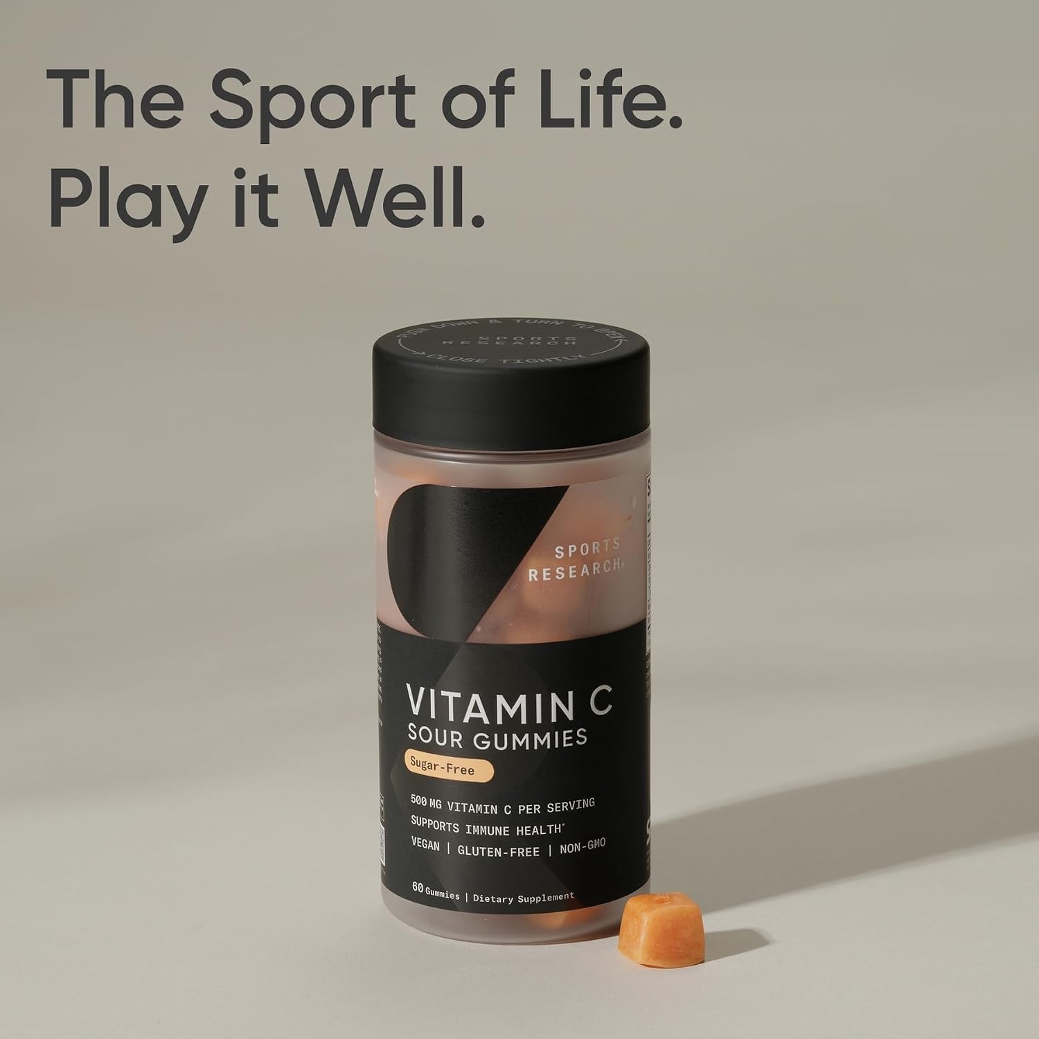 image:imageSports Research High Potency Vitamin C 1000mg 240 Count Veggie CapsulesGummy