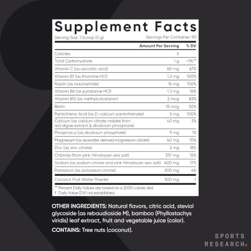 image:imageSports Research Hydrate Electrolytes Flavor Fusion Pack 90 Servings Each