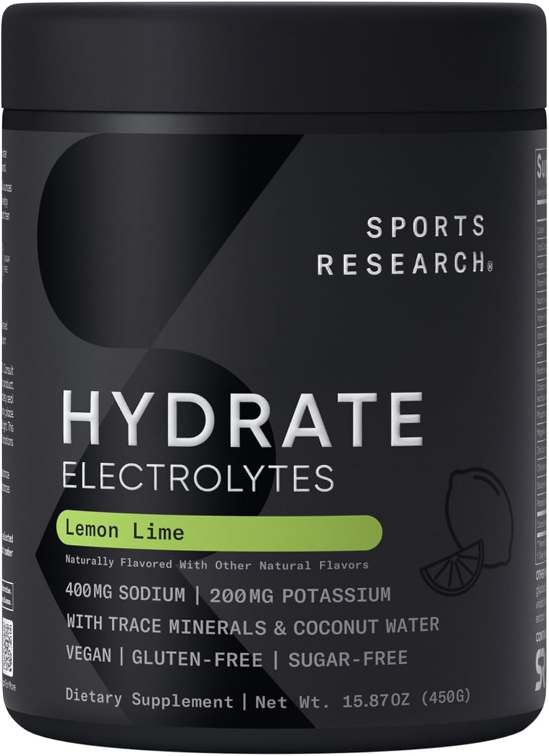 image:imageSports Research Hydrate Electrolytes Passion Fruit 16 PacketsLemon Lime