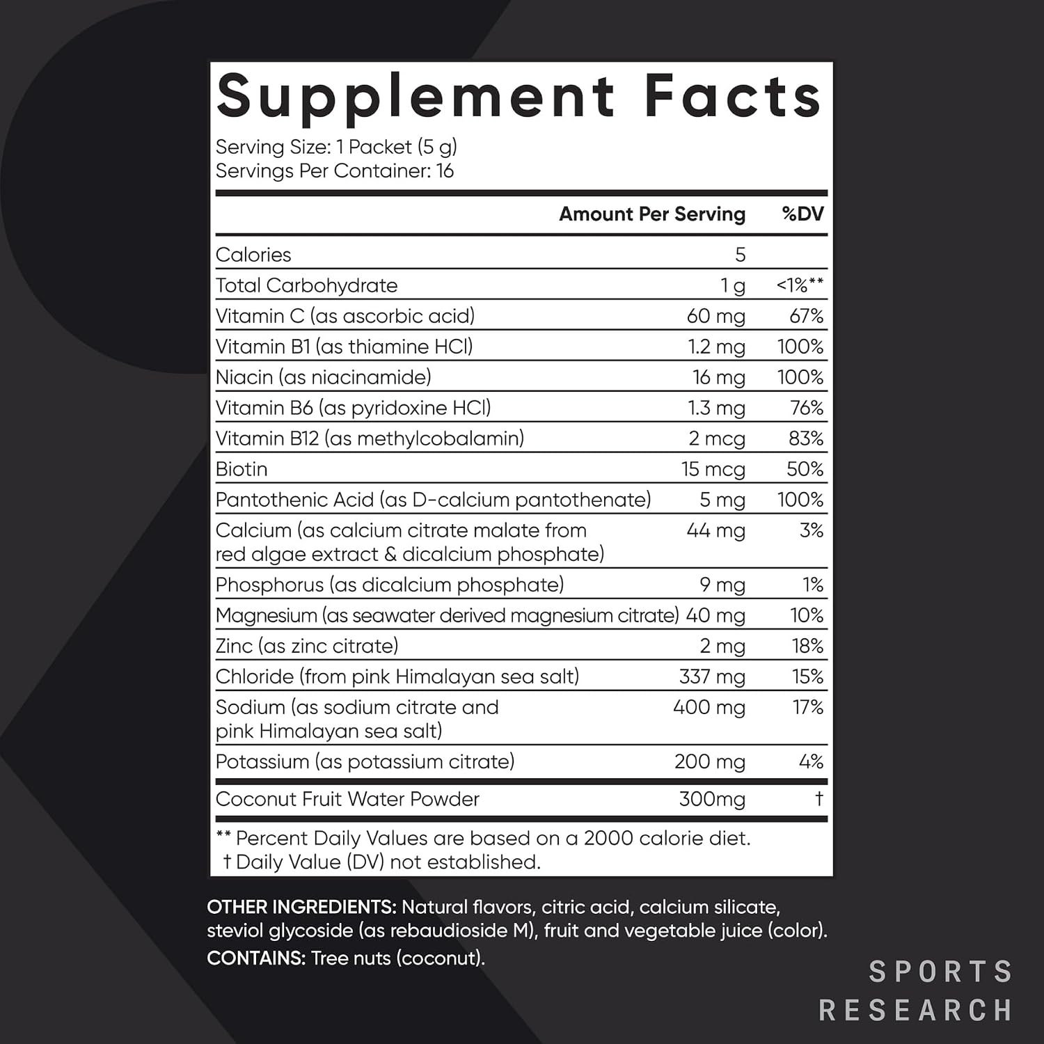 image:imageSports Research Hydrate Electrolytes Passion Fruit 16 PacketsRaspberry Lemonade