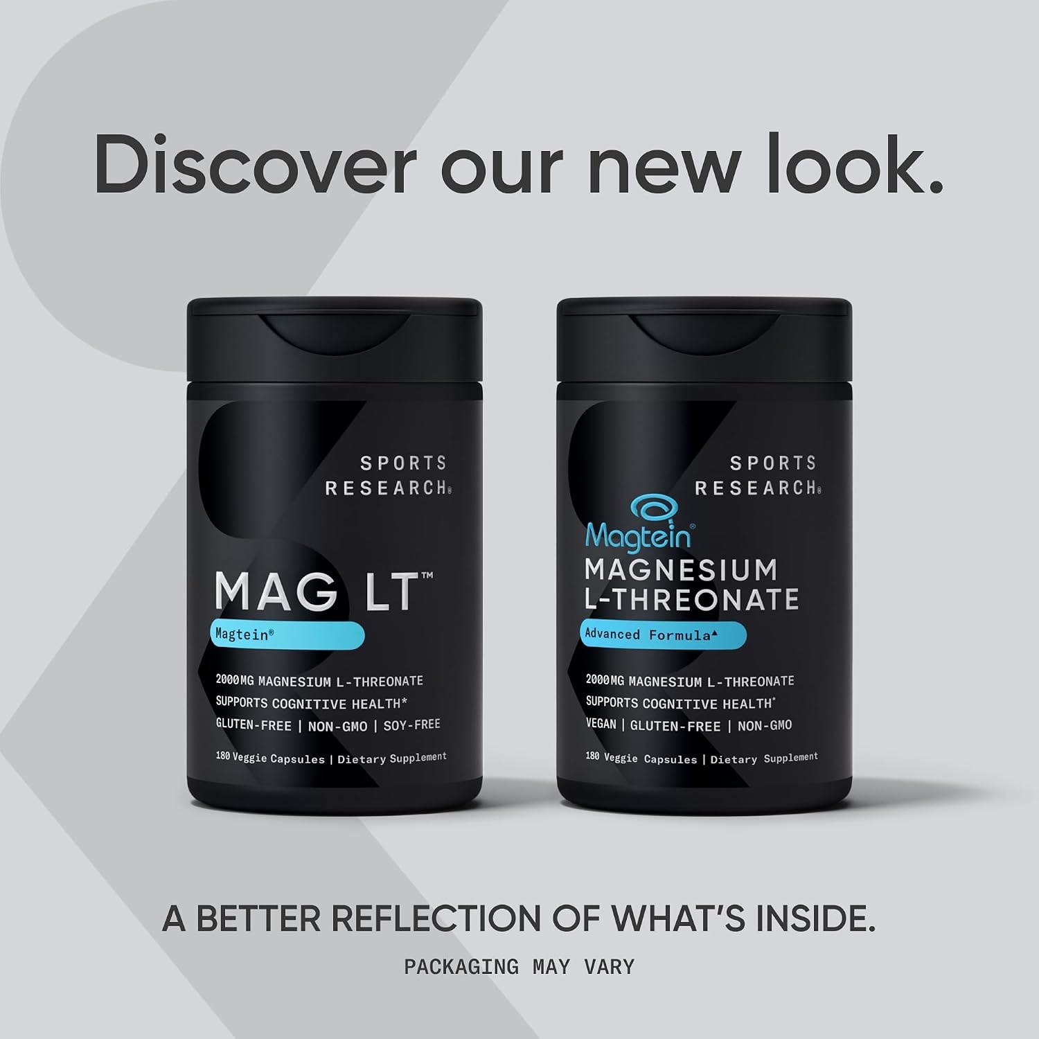 image:imageSports Research Magnesium LThreonate 2000mg wMagtein 90 Count180 Count Pack of 1
