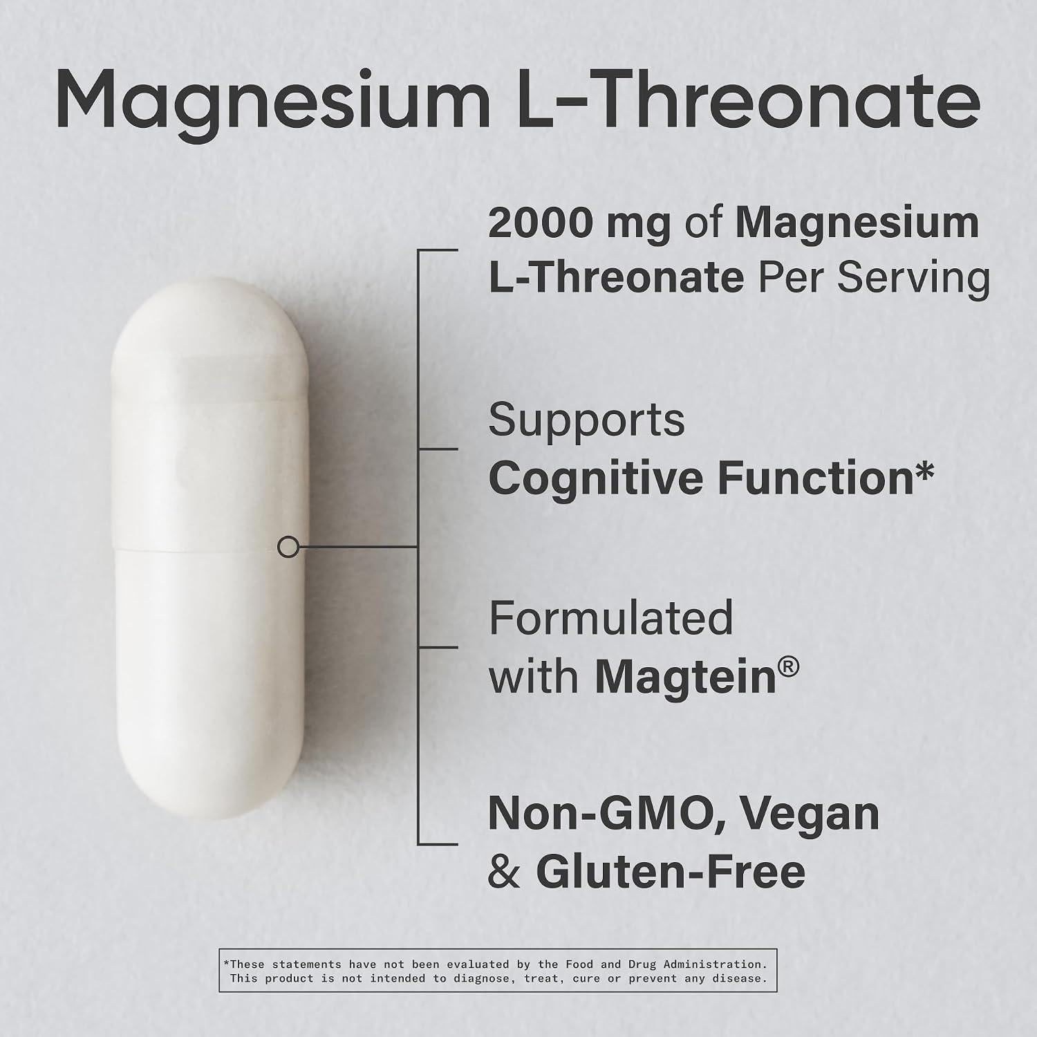 image:imageSports Research Magnesium LThreonate 2000mg wMagtein 90 Count90 Count Pack of 1