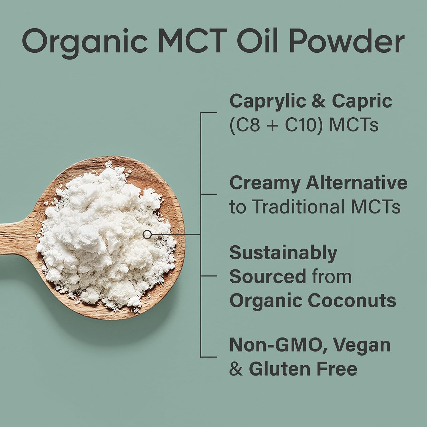image:imageSports Research Organic Coconut MCT Oil C8C1032oz Unflavored106 Ounce Pack of 1