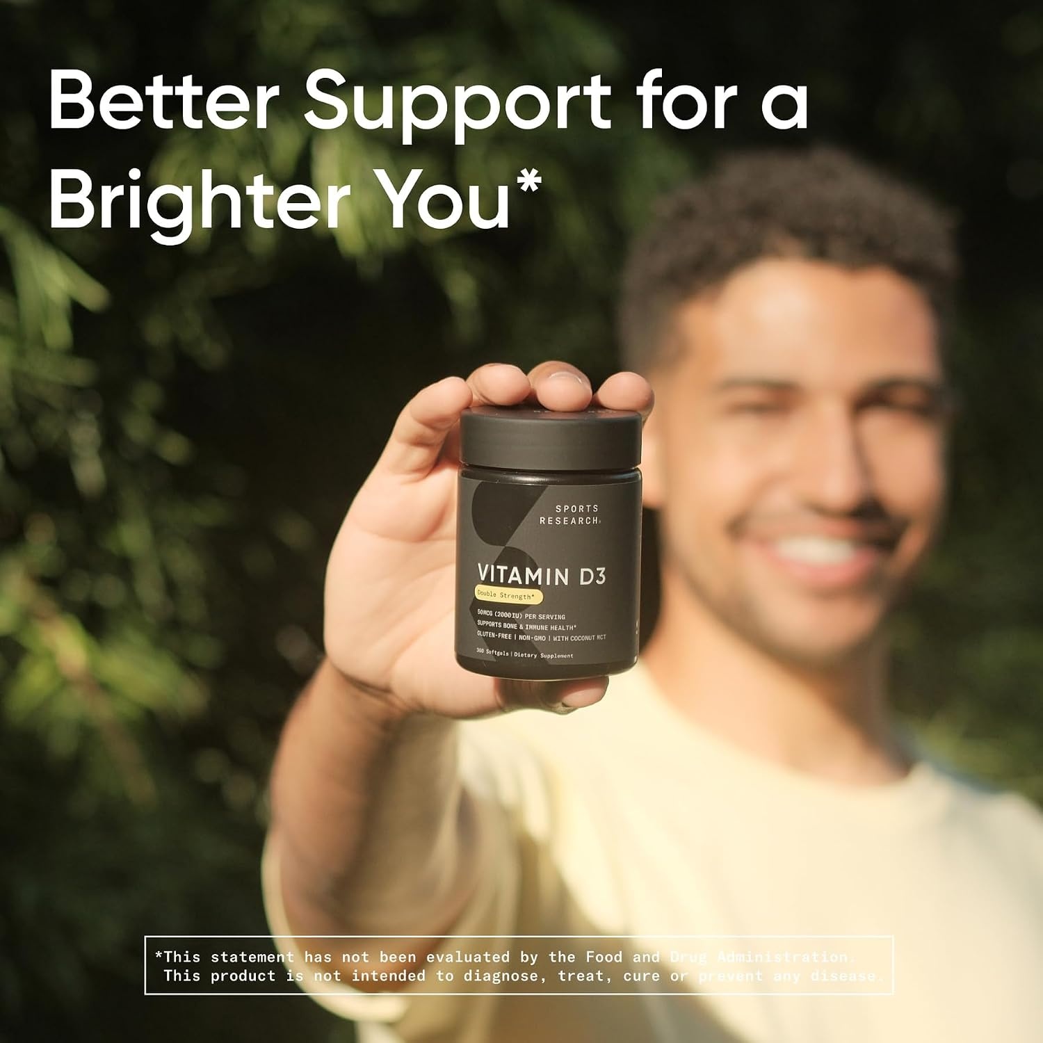 image:imageSports Research Vitamin D3 10000iu250mcg with Coconut Oil 120 Softgels120 Count Pack of 1