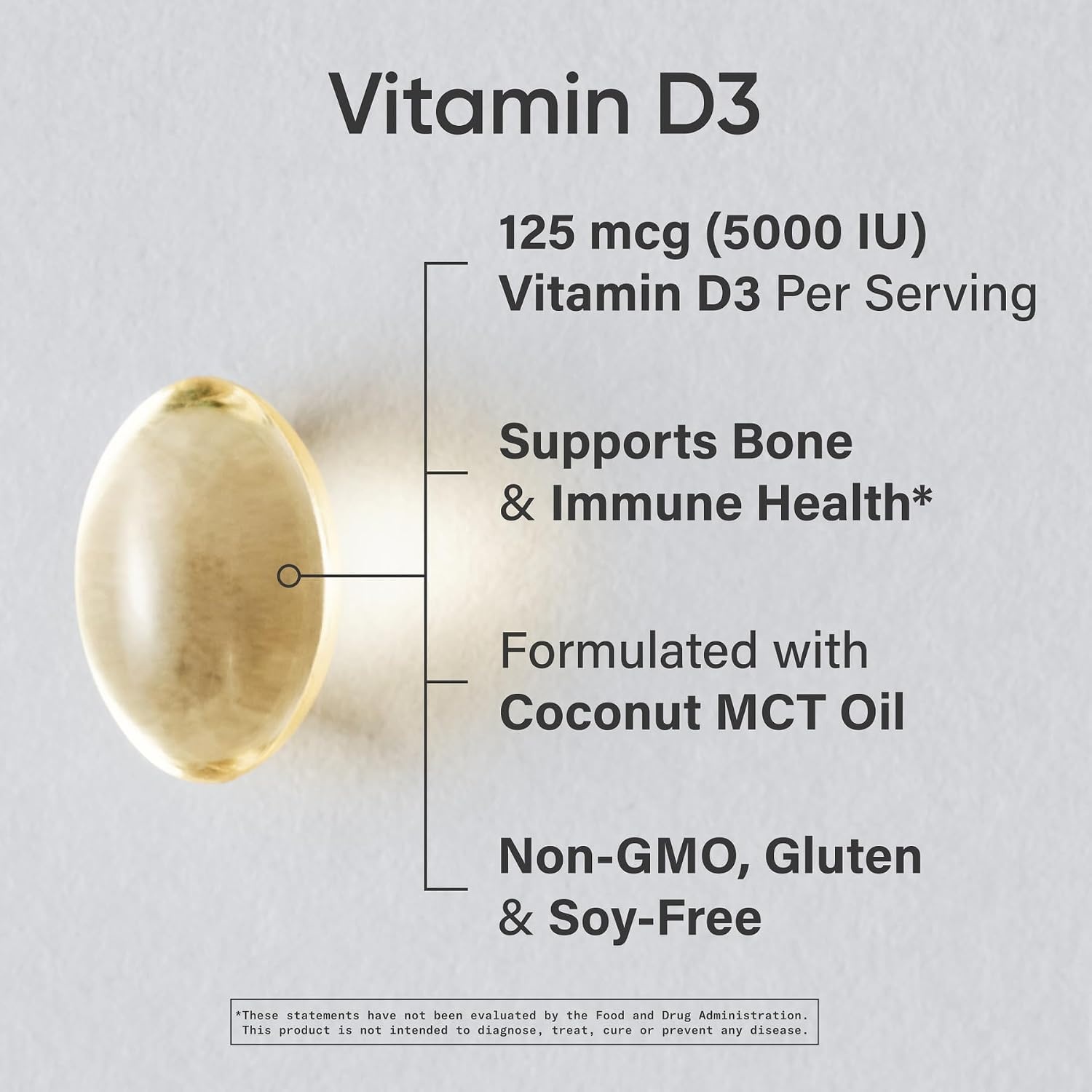 image:imageSports Research Vitamin D3 10000iu250mcg with Coconut Oil 120 Softgels30 Count Pack of 1