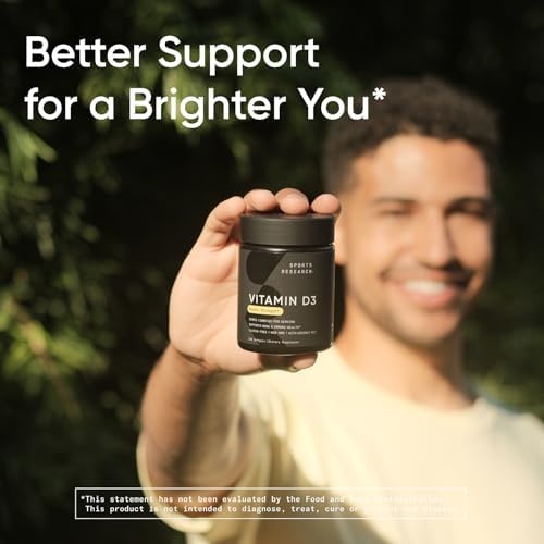 image:imageSports Research Vitamin D3 10000iu250mcg with Coconut Oil 120 Softgels30 Count Pack of 2