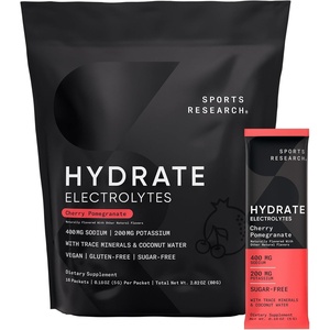 Sports Research® Hydrate Electrolytes Passion Fruit, 16 Packets(Cherry Pomegranate)